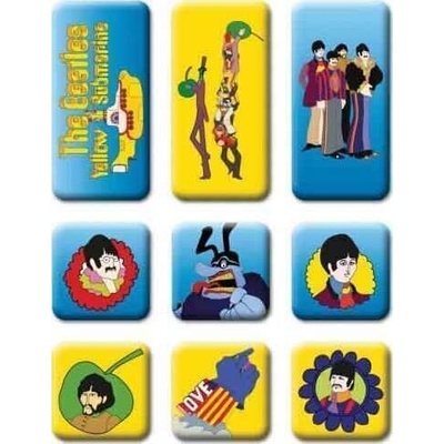 The Beatles Yellow Submarine 9 Piece Set Магнит (YSMAGSET01)