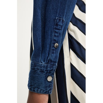 GUESS Дънкова риза Guess MONIQUE (W6RH82.D6841)