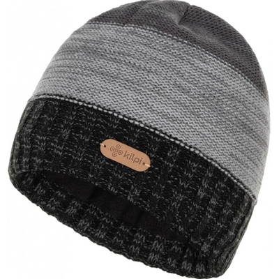 Kilpi pánská zimní pletená čepice MAYLO-M tmavě šedá