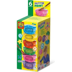 SES Creative Блестящи плакатни бои (6x45ml) (384)
