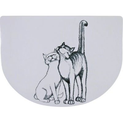 TRIXIE Подложка за купички - 40 x 30 см, котки