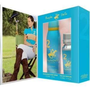 Beverly Hills Polo Club 1982 Sport 2 подаръчен комплект EDP за жени 50 ml + дезодорант 150 ml