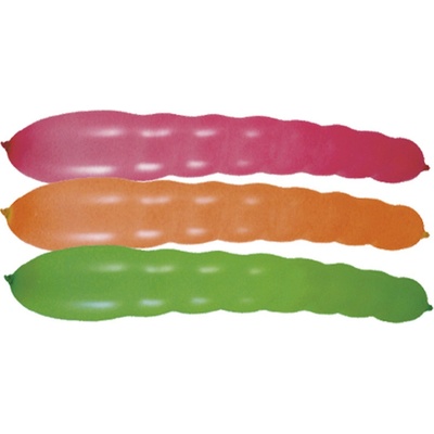 WIMEX Nafukovací balónek dlouhý barevný mix Ø8 x 80 cm `L`