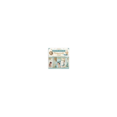 Sada papírů 20,3x20,3 190g Masquerade (SBBS121) Stamperia SCR526038