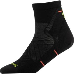 Smartwool Дамски чорапи за бягане Smartwool Women's Run Zero Cushion Ankle Running socks - Black - размер 34-37 (EU) (201-4494-0111)