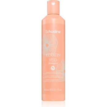 Echosline Keratin veg Shampoo подхранващ шампоан за възстановяване и подсилване на косата с аминокиселини 300ml