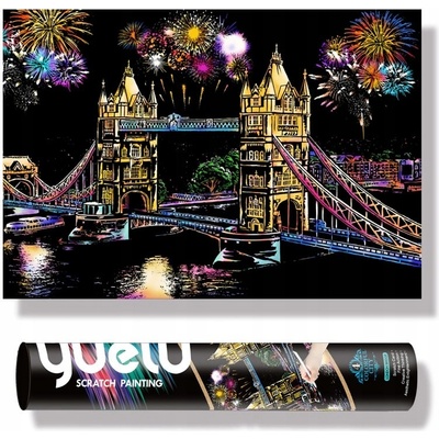 Kouzelný stírací obraz London