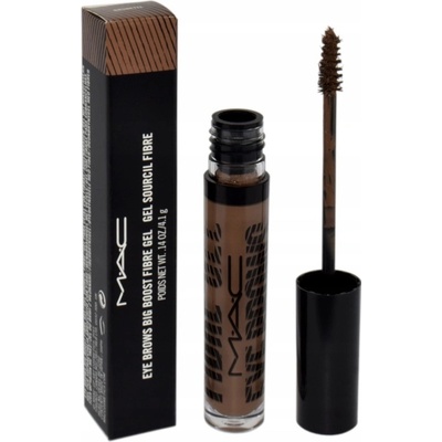 MAC Cosmetics Eye Brows Big Boost Fiber Gel gel na obočí Brunette 4,1 g – Zboží Dáma