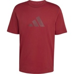 adidas Мъжка тениска adidas Future Icons 3 Bar Logo Tee T-shirt - Active Maroon (216-8711-0113)