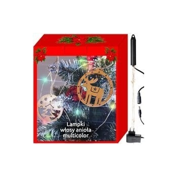 ISO 11348 Vianočné osvetlenie vlasy anjela 200 LED 9W multicolor 1.95 m