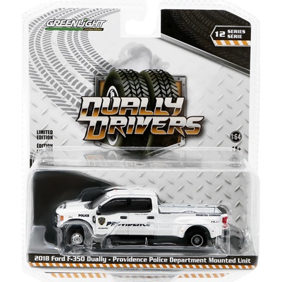 Ford F 350 Dually 2018 Providence Police Department Mounted Unit GreenLight 1:64