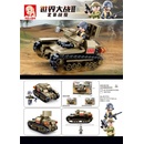 Stavebnice Sluban Sluban B0709 Army vojenský tank 182 ks