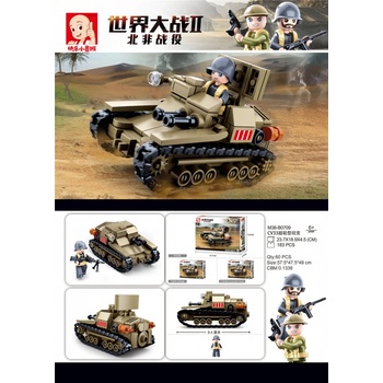 Sluban B0709 Army vojenský tank 182 ks