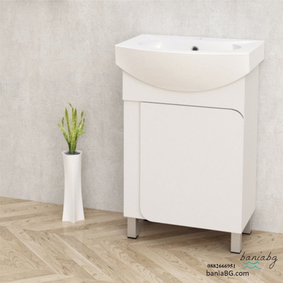 Inter Ceramic Долен стоящ pvc шкаф за баня icp 5543