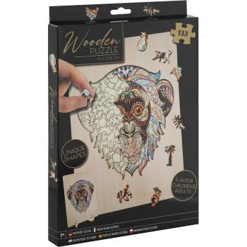 Grafix Дървен пъзел Grafix от 133 части - Маймуна (400073 x 1)