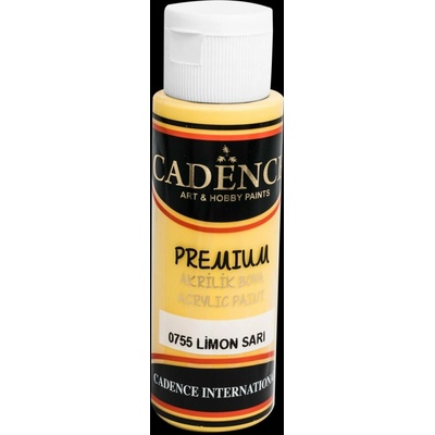 Akrylové farby CADENCE PREMIUM 70 ML žltá