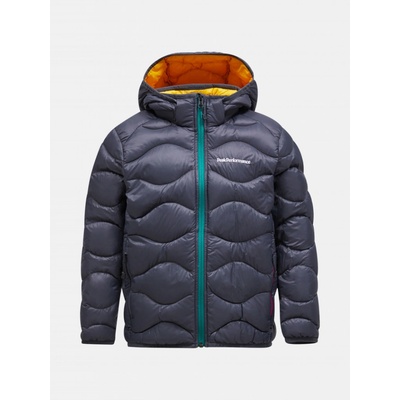 Peak Performance Jr Helium Down Hood Jacket Motion Grey/wander