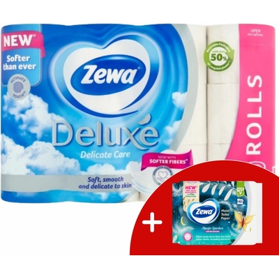 Zewa Deluxe Aquatube Delicate care 24 ks