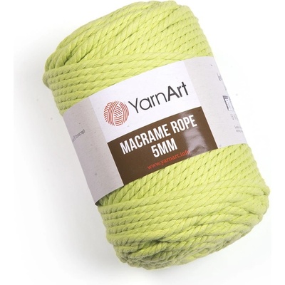 Yarn Art Macrame Rope 5 mm 755 jarní zelená