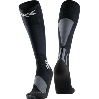 X-Socks X-Bionic SKI DISCOVER MERINO OTC lyžiarske ponožky čierna