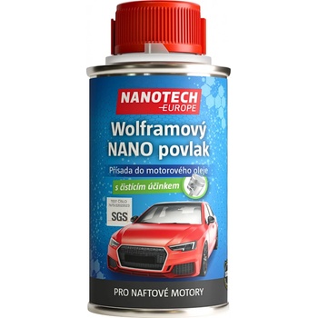 Nanotech-Europe Wolframový NANO povlak - přísada do motorového oleje pro NAFTOVÉ motory 140 ml