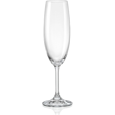 Crystalex Sklenice na sekt LARA 6 x 220 ml