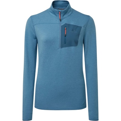 Mountain Equipment Дамски поларен пуловер Mountain Equipment Women's Lumiko Zip-T Fleece jumper - Stellar / Majolica - размер 34 (EU) (105-7226-0311)