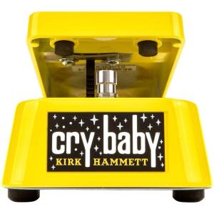 Dunlop KH95Y Kirk Hammett Yellow Sparkle Педал Wah-Wah (KH95Y)