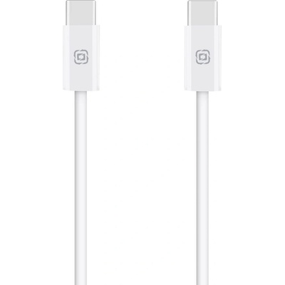 OBALME Кабел с бързо зареждане за устройства с USB-C порт - OBALME Long Run USB-C to USB-C Cable 60W (100 см) (бял) (OM60CC1W)