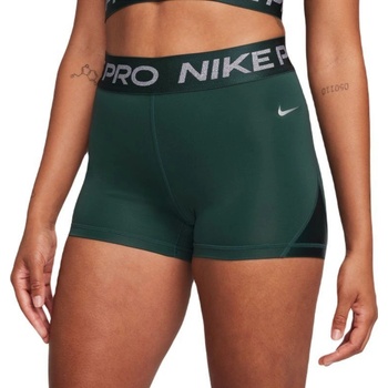 Nike Pro Mid-Rise 3 shorts deep jungle/metallic silver