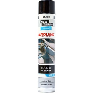 AUTOLAND Аерозолен препарат за табло с аромат BLACK 750ml черен (119930699)
