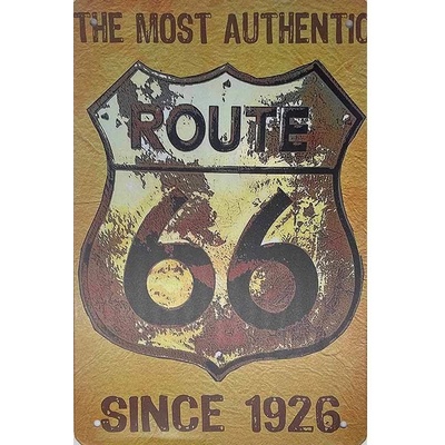 Ceduľa Route 66 Since 1926