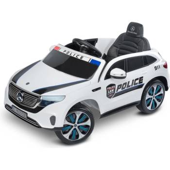Toyz Акумулаторен Автомобил Mercedes Benz Eqc Police Бял Caretero Toyz