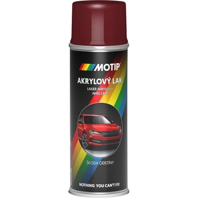 MOTIP Škoda červená apollo 200ml