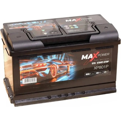 MAXPOWER 12V 80Ah 800A XP801P