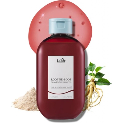 La'dor Root Re-Boot Awakening Shampoo Red Ginseng & Beer 300 ml