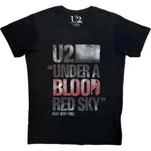 U2 Blood Red Sky Live Carbon Black L Риза (U2CBN11MB03)