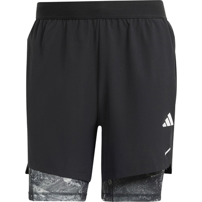 adidas Къси панталони Adidas Men's Wool Pow 2-in-1 Woven Shorts - Black