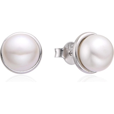 Jan Kos jewellery stříbrné náušnice s perlou MHT-3458/SP00