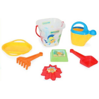 Polesie Set na písek letní mořský svět IML baby sada 9ks