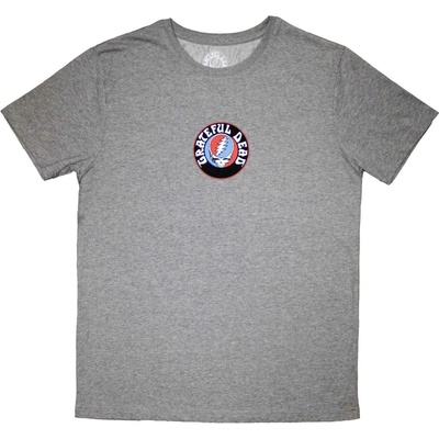 Grateful Dead Mini Steal Your Face Logo šedá