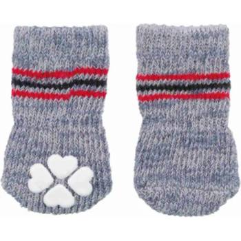 TRIXIE Dog Socks L- XL - Меки чорапи за кучета с неплъзгаща се подметка, 2 броя