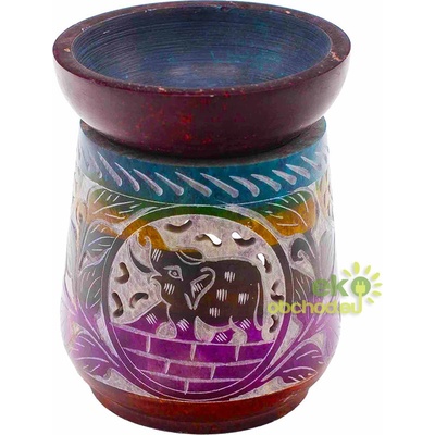 Mastencová Aroma lampa 13 x 10 cm Slon Päť Farieb