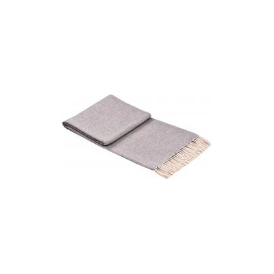 Interblanket Луксозно Кашмирено Одеяло В Светлосиво - 140x200 См | Меко, Топло И С Елегантни Ресни