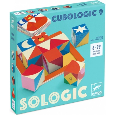 Djeco Logické puzzle Sologic 9 dílků