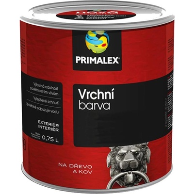 Primalex vrch.barva synt 0199 0,75 l černá