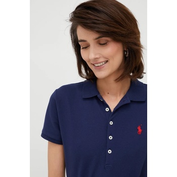 Ralph Lauren Тениска с яка Polo Ralph Lauren в тъмносиньо с яка тип peter pan 211870245002 (211870245002)