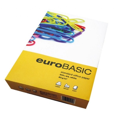 Копирна хартия eurobasic a4, 80 ГРАМА