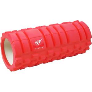 ARMAGEDDON Foam Roller / Фоумролер масажен 33 x 14 см Червен