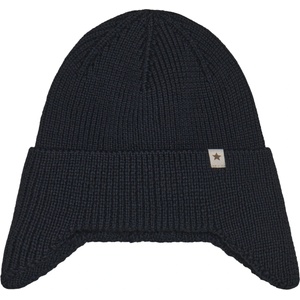 Huttelihut Детска зимна шапка (beanie) Huttelihut Kid's Hat Wool Knit Windstop Beanie - Dark Navy - размер 52 cm (904-5562-0712)
